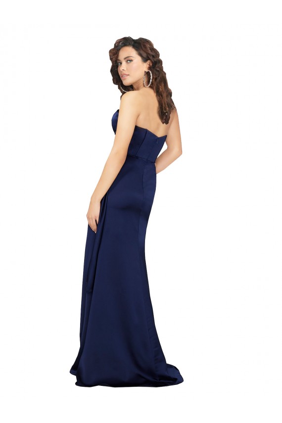 Long Sapphire Sleeveless A-Line Formal Evening Gown / Prom Dress / Bridesmaid Dress Birmingham