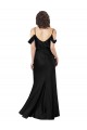 Long Black Sleeveless A-Line Low Back Formal Evening Gown / Prom Dress / Bridesmaid Dress Birmingham