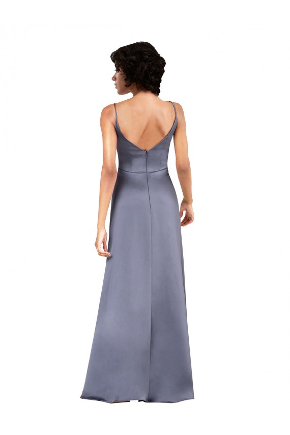 Long Black Sleeveless Column Formal Evening Gown / Prom Dress / Bridesmaid Dress Birmingham