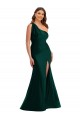 Long Ever Green Sleeveless Mermaid Formal Plus Size Evening Gown / Prom Dress / Bridesmaid Dress Birmingham