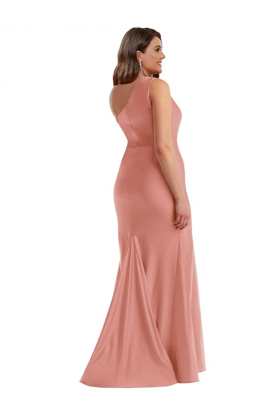 Long Georgia Peach Sleeveless Mermaid Black Tie Plus Size Evening Gown / Prom Dress / Bridesmaid Dress Birmingham