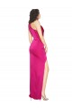 Long Fuchsia Sleeveless Sheath Formal Evening Gown / Prom Dress / Bridesmaid Dress Birmingham