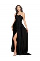 Long Black Sleeveless A-Line Black Tie Evening Gown / Prom Dress / Bridesmaid Dress Birmingham