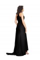 Long Black Sleeveless A-Line Black Tie Evening Gown / Prom Dress / Bridesmaid Dress Birmingham
