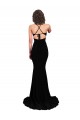 Long Black Sleeveless Mermaid Open Back Formal Evening Gown / Prom Dress / Bridesmaid Dress Birmingham
