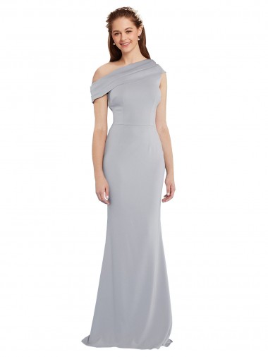 Long Grey Sleeveless Mermaid Formal Evening Gown / Prom Dress / Bridesmaid Dress Birmingham