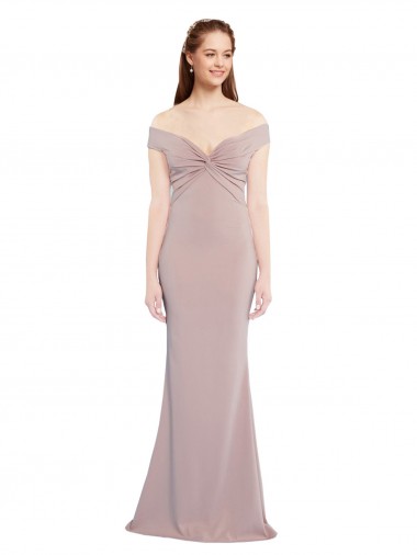 Long Dusty Pink Sleeveless Mermaid Keyhole Back Formal Evening Gown / Prom Dress / Bridesmaid Dress Birmingham