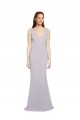 Long Arctic Lilac Sleeveless Mermaid Keyhole Back Formal Evening Gown / Prom Dress / Bridesmaid Dress Birmingham