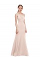 Long Pink Sleeveless A-Line V-Back Formal Dress / Bridesmaid Dress Birmingham