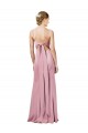Long Black Sleeveless Sheath Low Back Formal Evening Gown / Prom Dress / Bridesmaid Dress Birmingham