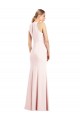 Long Pink Sleeveless Trumpet Keyhole Back Semi Formal Evening Dress / Prom Dress / Bridesmaid Dress Birmingham