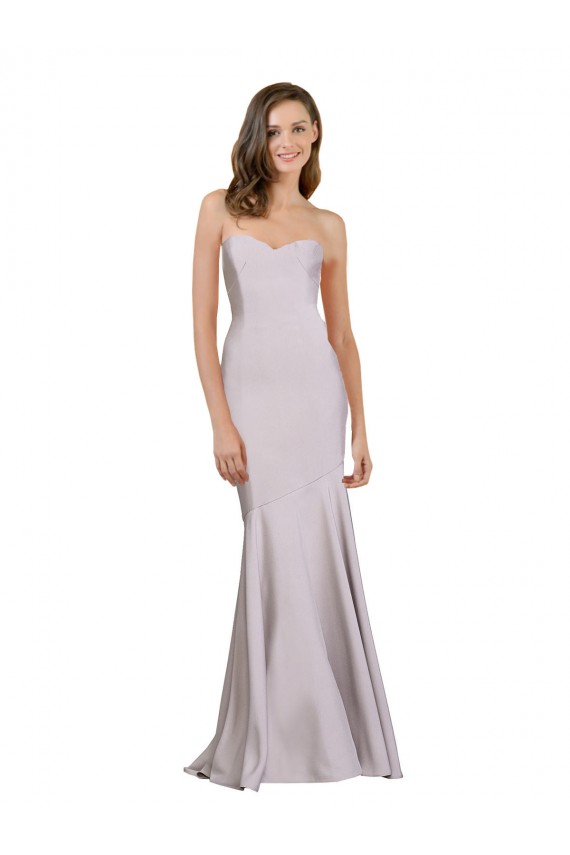Long Arctic Lilac Sleeveless Mermaid Prom Dress / Bridesmaid Dress Birmingham