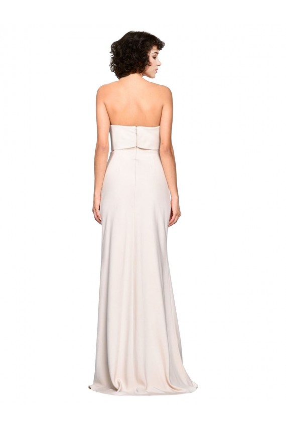 Long Sleeveless Mermaid Stretch Crepe Prom Dress / Bridesmaid Dress Birmingham