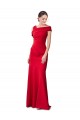 Long Red Sleeveless Mermaid Stretch Crepe Formal Evening Gown / Prom Dress / Bridesmaid Dress Birmingham