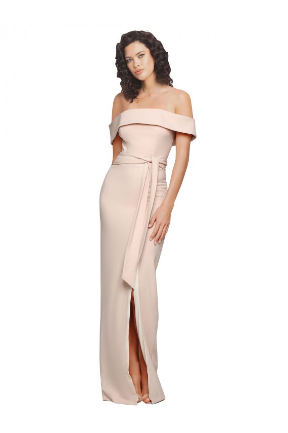 Long Nude Sleeveless Mermaid Low Back Formal Evening Gown / Prom Dress / Bridesmaid Dress Birmingham