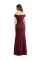 Long Burgundy Gold Sleeveless Sheath Prom Dress / Bridesmaid Dress Birmingham