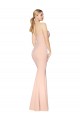 Long Nude Sleeveless Mermaid Formal Dress / Bridesmaid Dress Birmingham