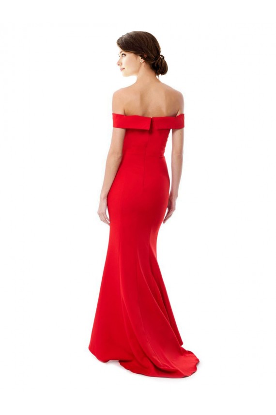 Long Red Sleeveless Mermaid Formal Evening Dress / Prom Dress / Bridesmaid Dress Birmingham