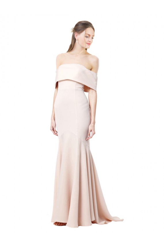 Long Nude Sleeveless Mermaid Formal Evening Gown / Prom Dress / Bridesmaid Dress Birmingham