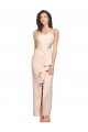 Long Nude Sleeveless Sheath Low Back Semi Formal Evening Dress / Prom Dress / Bridesmaid Dress Birmingham