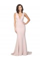 Sweep Train Pink Sleeveless Sheath V-Back Black Tie Evening Gown / Prom Dress / Bridesmaid Dress Birmingham