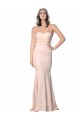 Long Nude Sleeveless Sheath Low Back Formal Evening Gown / Prom Dress / Bridesmaid Dress Birmingham