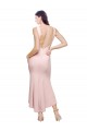 Midi Length Pink Sleeveless Sheath Low Back High Low Evening Gown / Prom Dress / Bridesmaid Dress Birmingham