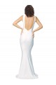Long Ivory Sleeveless Sheath V-Back Formal Evening Gown / Prom Dress / Bridesmaid Dress Birmingham
