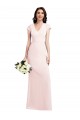Long Pink Cap Sleeves A-Line Formal Evening Gown / Prom Dress / Bridesmaid Dress Birmingham