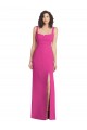 Long Fuchsia Sleeveless Trumpet Low Back Semi Formal Evening Dress / Prom Dress / Bridesmaid Dress Birmingham