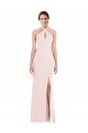 Long Pink Sleeveless Trumpet Low Back Formal Evening Gown / Prom Dress / Bridesmaid Dress Birmingham