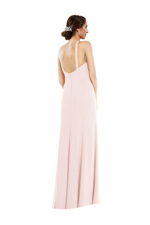 Long Pink Sleeveless Trumpet Low Back Formal Evening Gown / Prom Dress / Bridesmaid Dress Birmingham
