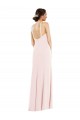 Long Pink Sleeveless Trumpet Low Back Formal Evening Gown / Prom Dress / Bridesmaid Dress Birmingham