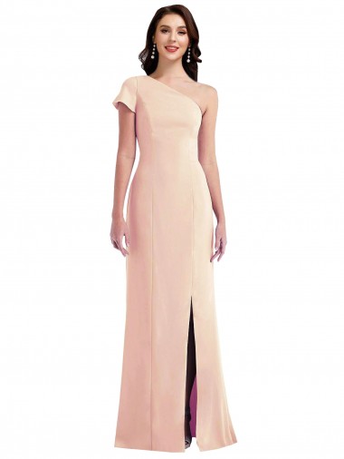 Long Nude Cap Sleeves Trumpet Formal Evening Gown / Prom Dress / Bridesmaid Dress Birmingham