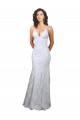 Long White Sleeveless Mermaid Open Back Formal Evening Gown / Prom Dress / Bridesmaid Dress Birmingham