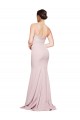 Sweep Train Mauve Sleeveless Sheath Low Back Formal Evening Gown / Prom Dress / Bridesmaid Dress Birmingham