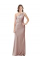 Long Dusty Pink Sleeveless Sheath Open Back Formal Evening Gown / Prom Dress / Bridesmaid Dress Birmingham