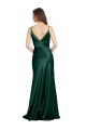Long Hunter Sleeveless Sheath V-Back Formal Evening Gown / Prom Dress / Bridesmaid Dress Birmingham