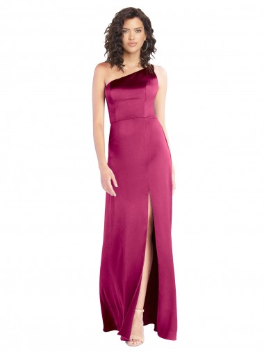 Long Fuchsia Sleeveless A-Line Open Back Formal Evening Gown / Prom Dress / Bridesmaid Dress Birmingham