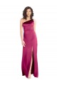 Long Fuchsia Sleeveless A-Line Open Back Formal Evening Gown / Prom Dress / Bridesmaid Dress Birmingham
