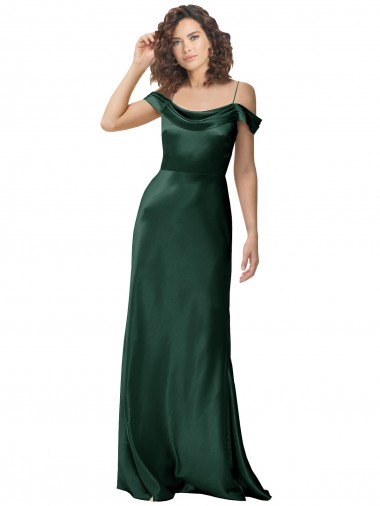 Long Hunter Sleeveless A-Line V-Back Formal Evening Gown / Prom Dress / Bridesmaid Dress Birmingham