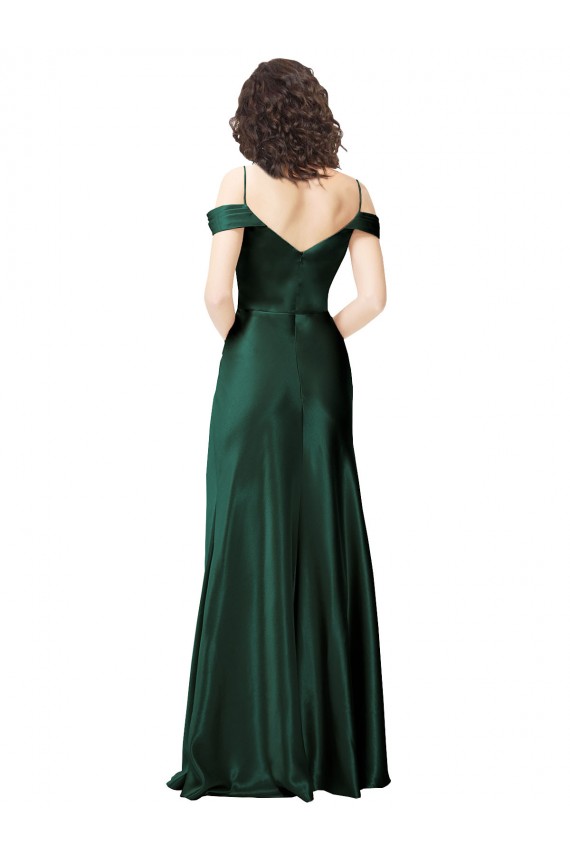 Long Hunter Sleeveless A-Line V-Back Formal Evening Gown / Prom Dress / Bridesmaid Dress Birmingham
