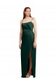 Long Hunter Sleeveless Column Low Back Formal Evening Gown / Prom Dress / Bridesmaid Dress Birmingham