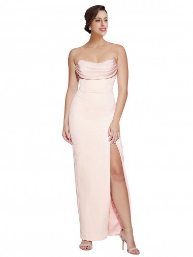 Long Sleeveless Mermaid Low Back Formal Evening Gown / Prom Dress / Bridesmaid Dress Birmingham