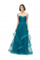 Long Turquoise Sleeveless A-Line Bridesmaid Dress Birmingham