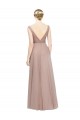 Long Blush Sleeveless A-Line Bridesmaid Dress Birmingham