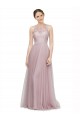 Long Light Lilac Sleeveless A-Line Bridesmaid Dress Birmingham