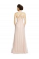 Long Pink Sleeveless A-Line Bridesmaid Dress Birmingham