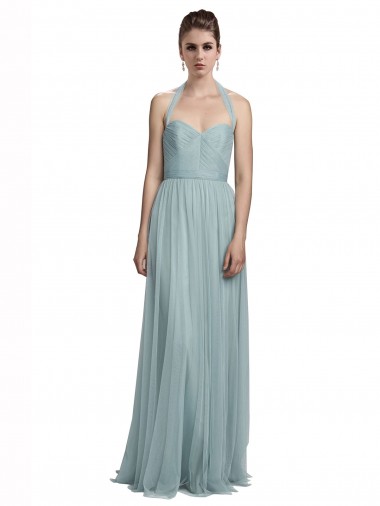 Long Sleeveless A-Line Tulle Bridal Party Dress / Evening Dress Birmingham
