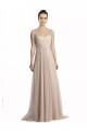 Long Nude Sleeveless A-Line Tulle Bridesmaid Evening Dress Birmingham
